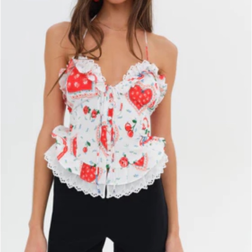 For Love and Lemons Daisy Mae halter